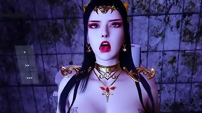princess in Fantasy: Animated curves spunks - 3-dimensional cartoon anime porn